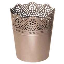 Prosperplast Blumentopf Lace Ø 11,20 Cm In Mokka