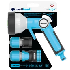 Cellfast Gartenbrausen-Set ERGO™ 4-teilig, 1/2" - 5/8", Mit 4-Funktions-Brause -Prosper Garten Geschaft ZlpzhPw3x11QwD 1280x1280