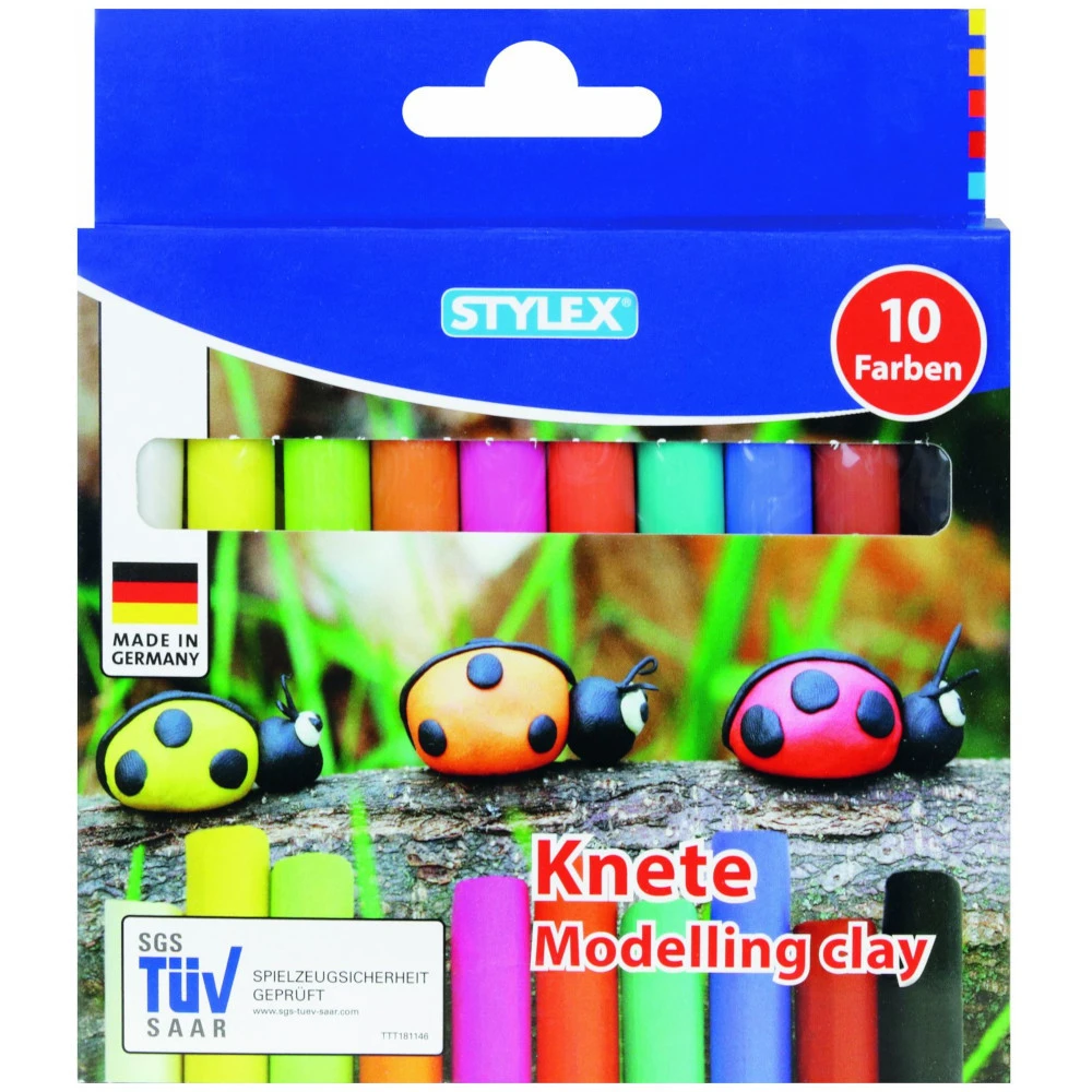 Knete 10 Stangen In 10 Farben 3 Knete 10 Stangen In 10 Farben