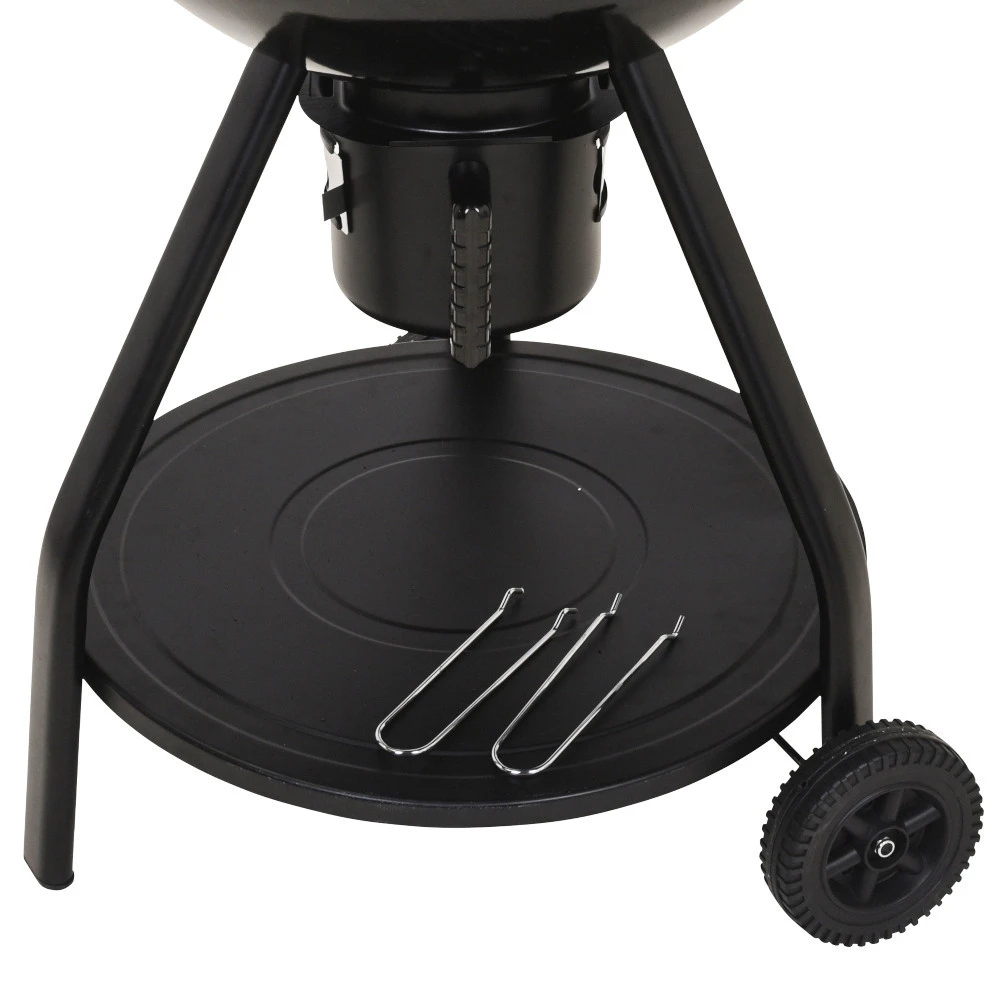 Kugelgrill Fahrbar Aus Metall Mit Grillrost 54 Cm 6 Kugelgrill Fahrbar Aus Metall Mit Grillrost 54 Cm – Bild 4