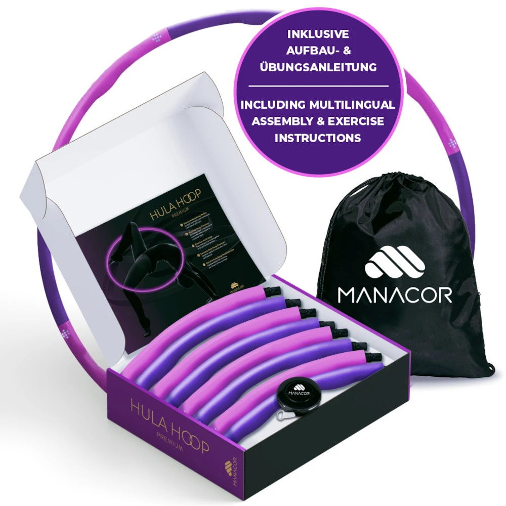 Fitness-Reifen Macacor In Lilapink, Inklusive Zubehör 4 Fitness-Reifen Macacor In Lilapink, Inklusive Zubehör – Bild 2