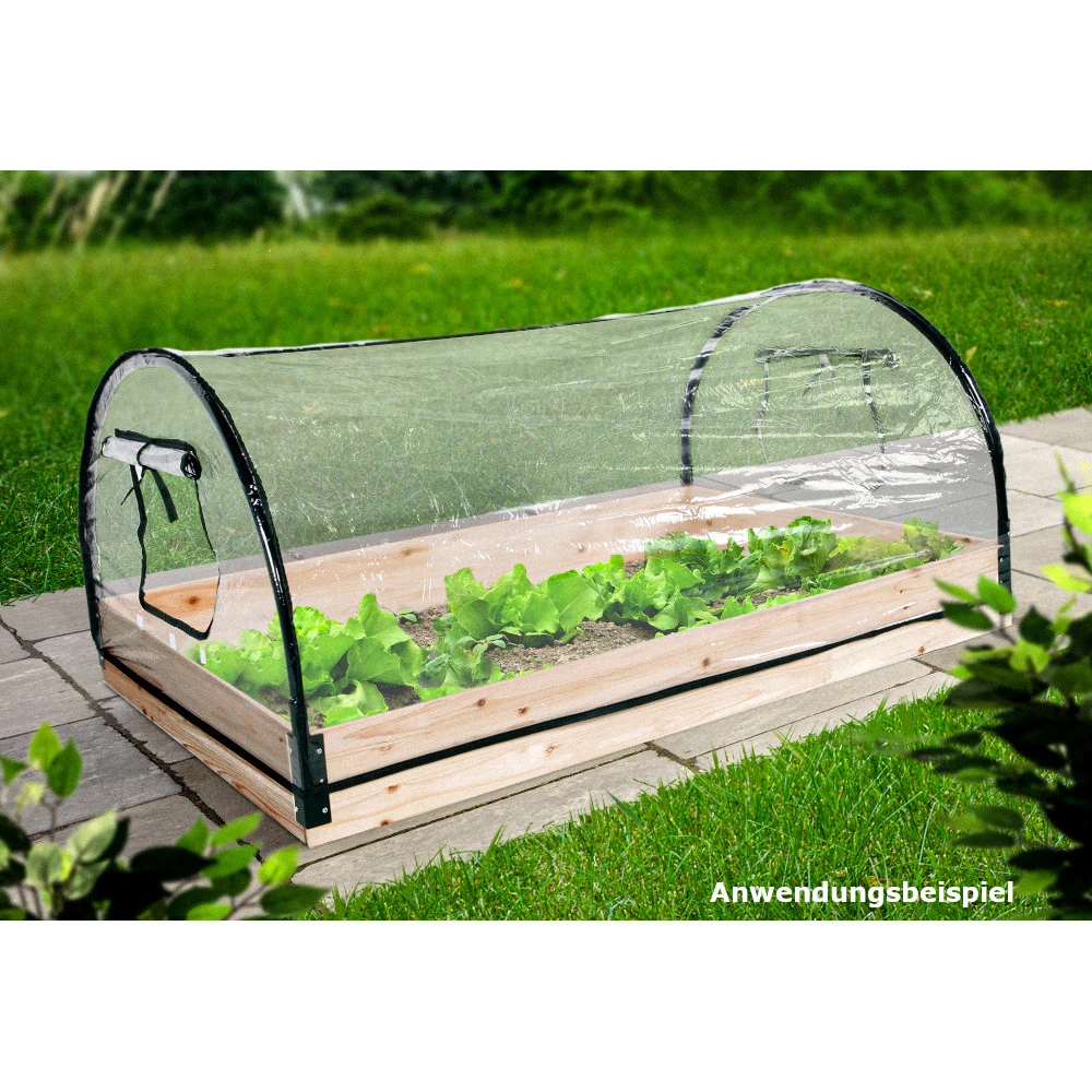 Pflanztunnel 120 X 80 X 50 Cm Mit Stabilem Rahmen Und Abdeckfolie 6 Pflanztunnel 120 X 80 X 50 Cm Mit Stabilem Rahmen Und Abdeckfolie – Bild 4