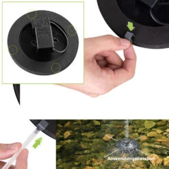 Solar Springbrunnen, 1,4 W, Rund 11 Solar Springbrunnen, 1,4 W, Rund -Prosper Garten Geschaft ZsxK7G29SB0P9X 1280x1280