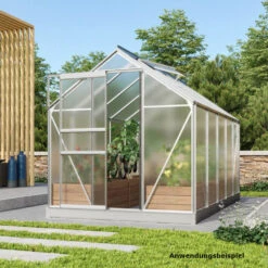 Vitavia Gewächshaus Venus 6,2 M² Mit Aluminiumrahmen, 4 Mm Hohlkammerplatten -Prosper Garten Geschaft Zvs1Lwor45M43Z 1280x1280