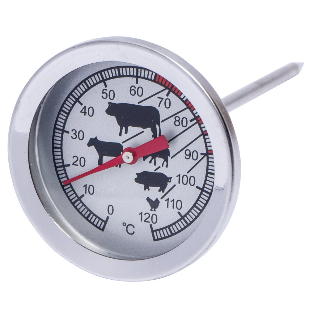 Grill- Und Bratenthermometer Ø 5 Cm Aus Edelstahl 3 Grill- Und Bratenthermometer Ø 5 Cm Aus Edelstahl